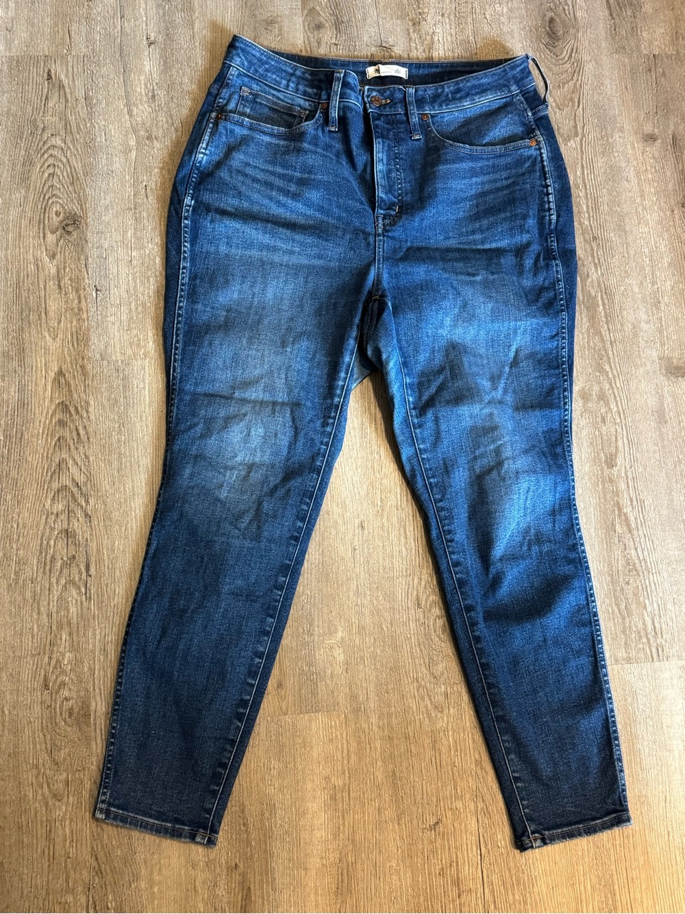Madewell Women's Dark Blue Skinny Jeans